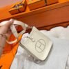 I2 Nara Mini Evelyne 17CM Tc Leather Silver Hardware Full Handmade