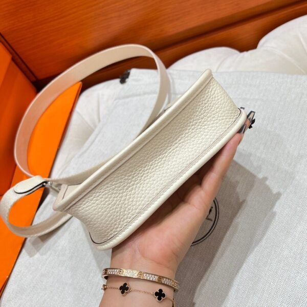 I2 Nara Mini Evelyne 17CM Tc Leather Silver Hardware Full Handmade