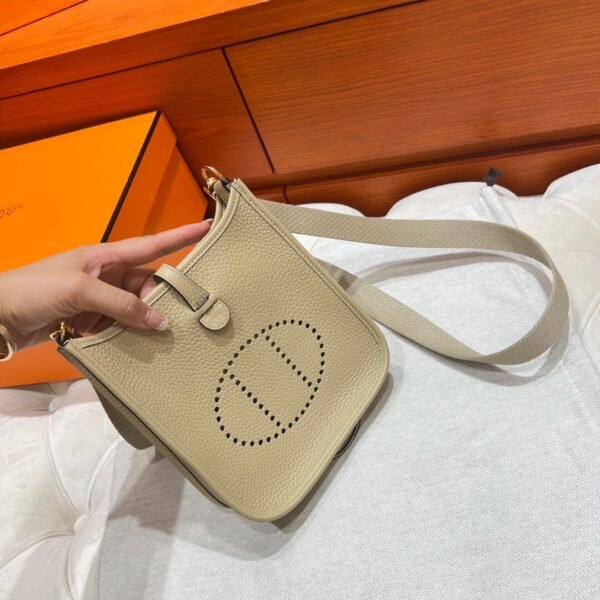 S2 Tiench Mini Evelyne 17CM Tc Leather Gold Hardware Full Handmade