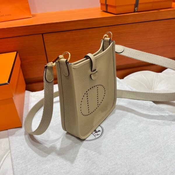 S2 Tiench Mini Evelyne 17CM Tc Leather Gold Hardware Full Handmade