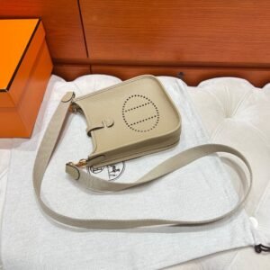 S2 Tiench Mini Evelyne 17CM Tc Leather Gold Hardware Full Handmade
