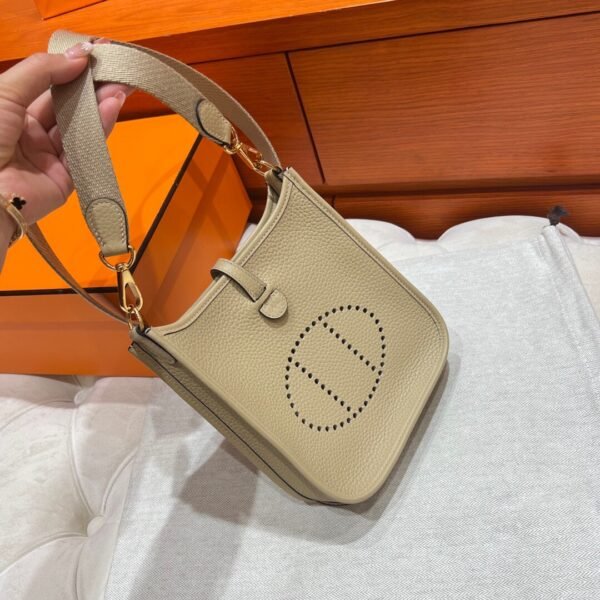 S2 Tiench Mini Evelyne 17CM Tc Leather Gold Hardware Full Handmade