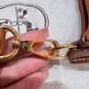 CK37 Gold Mini Evelyne 17CM Tc Leather Gold Hardware Full Handmade