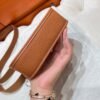 CK37 Gold Mini Evelyne 17CM Tc Leather Gold Hardware Full Handmade