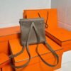 CK18 Etoupe Kelly Ado 21CM Clemence Leather Gold Hardware Full Handmade