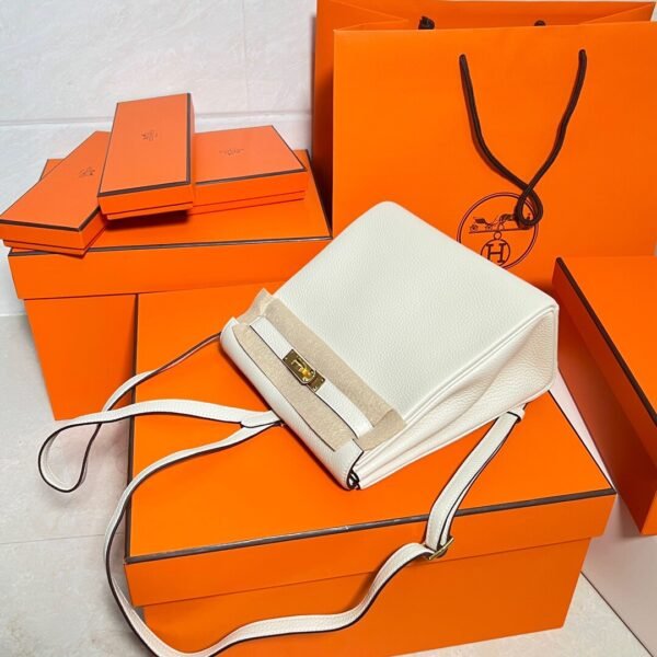 I2 Nata Kelly Ado 21CM Clemence Leather Gold Hardware Full Handmade