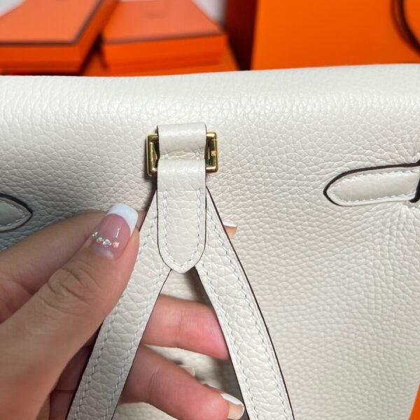 I2 Nata Kelly Ado 21CM Clemence Leather Gold Hardware Full Handmade
