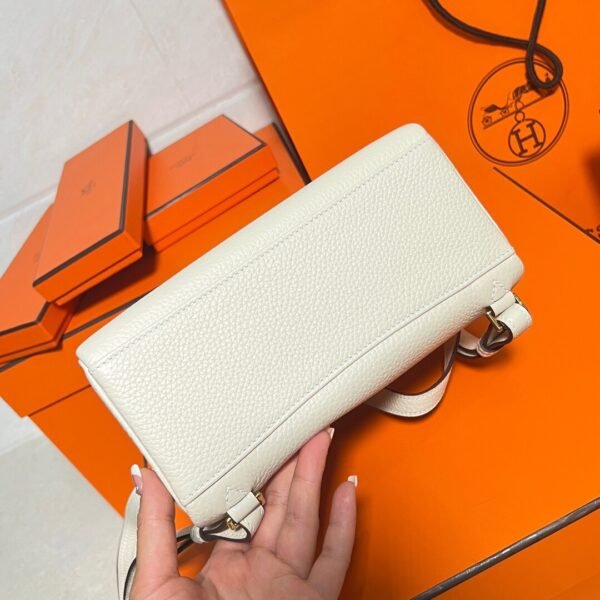 I2 Nata Kelly Ado 21CM Clemence Leather Gold Hardware Full Handmade