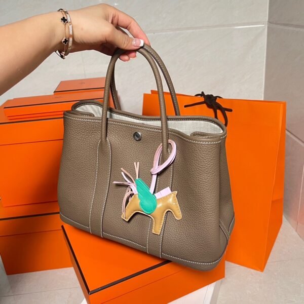 CK18 Etoupe Graden party 30CM Negonda Leather Silver Hardware Full Handmade