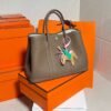 CK18 Etoupe Graden party 30CM Negonda Leather Silver Hardware Full Handmade