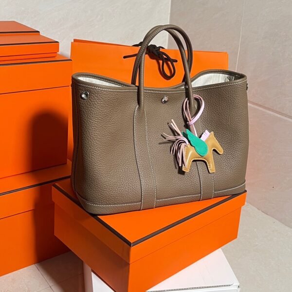 CK18 Etoupe Graden party 30CM Negonda Leather Silver Hardware Full Handmade