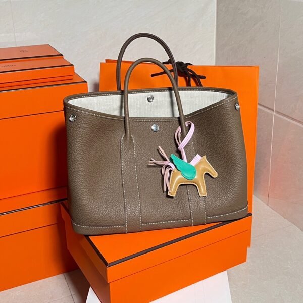 CK18 Etoupe Graden party 30CM Negonda Leather Silver Hardware Full Handmade
