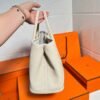 CK10 Craie Graden Party 30CM NegondaLeather Silver Hardware Full Handmade