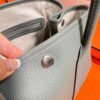 63 Vert Amanda Graden Party 30CM Negonda Leather Silver Hardware Full Handmade
