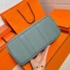 63 Vert Amanda Graden Party 30CM Negonda Leather Silver Hardware Full Handmade