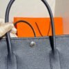 2Z Blue Nuit Graden Party 30CM Negonda Leather Silver Hardware Full Handmade