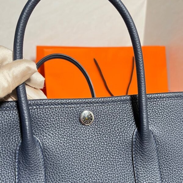 2Z Blue Nuit Graden Party 30CM Negonda Leather Silver Hardware Full Handmade