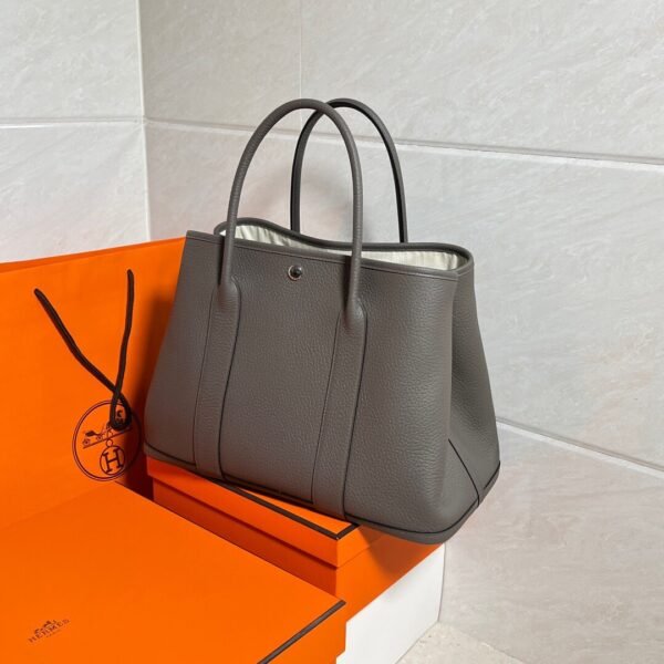8F Etain Graden Party 36CM Negonda Leather Silver Hardware Full Handmade