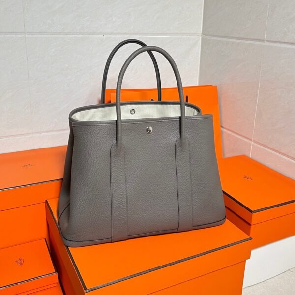 8F Etain Graden Party 36CM Negonda Leather Silver Hardware Full Handmade
