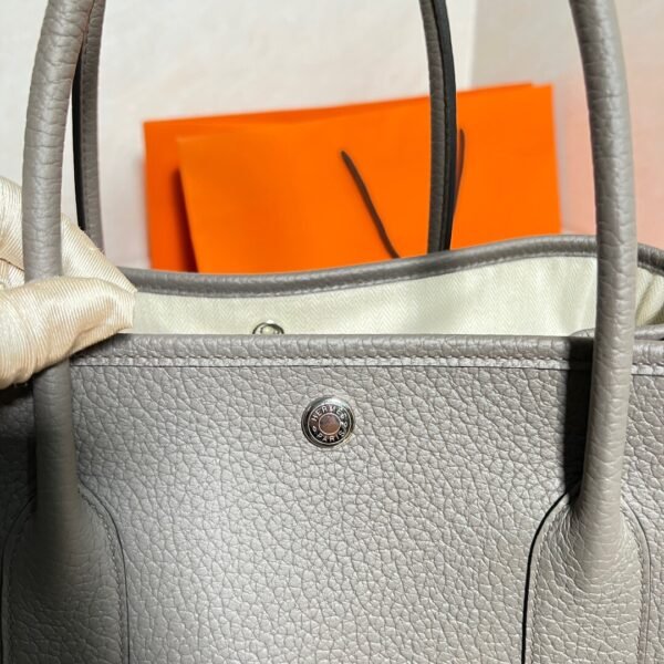 8F Etain Graden Party 36CM Negonda Leather Silver Hardware Full Handmade