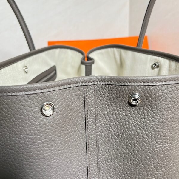 8F Etain Graden Party 36CM Negonda Leather Silver Hardware Full Handmade