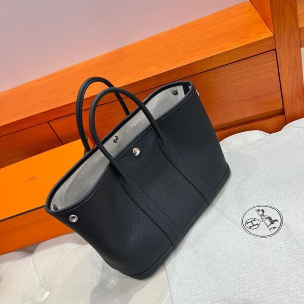 CK89 Nior / Black Graden Party 30CM Negonda Leather Silver Hardware Full Handmade