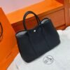 CK89 Nior / Black Graden Party 30CM Negonda Leather Silver Hardware Full Handmade