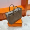 18 Etoupe Graden Party 30CM Negonda Leather Silver Hardware Full Handmade