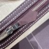 47 Chocolate Graden Party 30CM Swift Leather Silver Hardware Full Handmade
